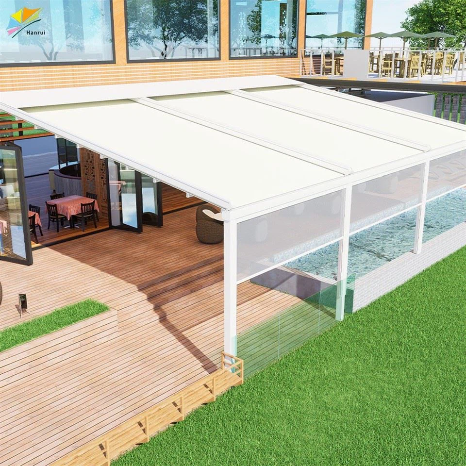 Custom Size 3x2 3x3 3x4 3x5 3x6 3x7 Bioclimatic Waterproof Polycarbonate Roof Aluminium Metal Outdoor Pergolas manufacturers Custom Size 3x2 3x3 3x4 3x5 3x6 3x7 Bioclimatic Waterproof Polycarbonate Roof Aluminium Metal Outdoor Pergolas manufacturers