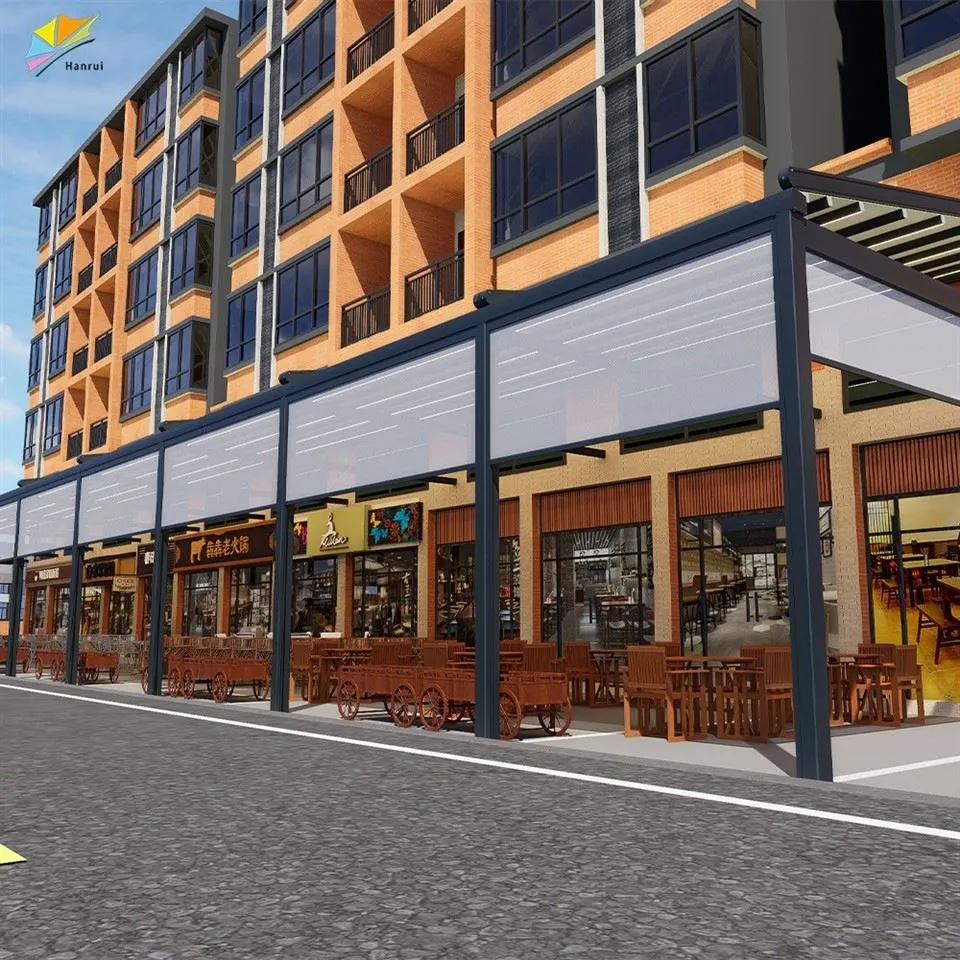 Modern Energy Pvc Con Panel Powered Parts Lights Decorative System With Outdoor Aluminum Pergola high quality