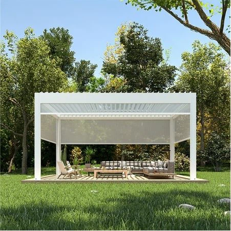 Pergola with Roof and Sides
